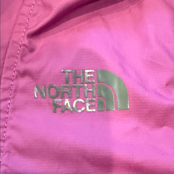 The North Face Girls Stowaway Windbreaker Jacket L 14/16 Pink Floral - Picture 2 of 16